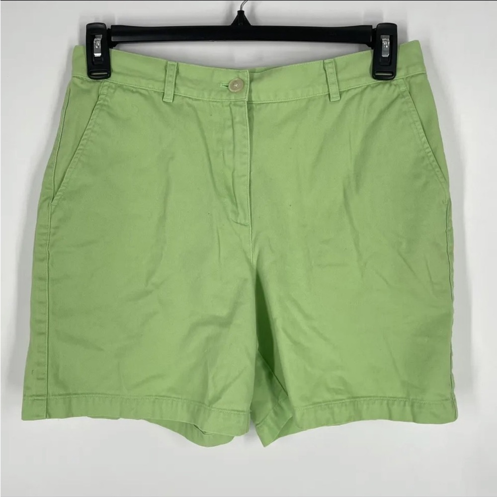 Lauren Ralph Lauren Womens Green Chino Shorts Size 10